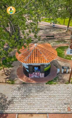 Caseta de información turística de Roboré